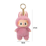 LABUBU Macaron Vinyl Face Series Blind Box Handmade Plush Toy Keychain Pendant