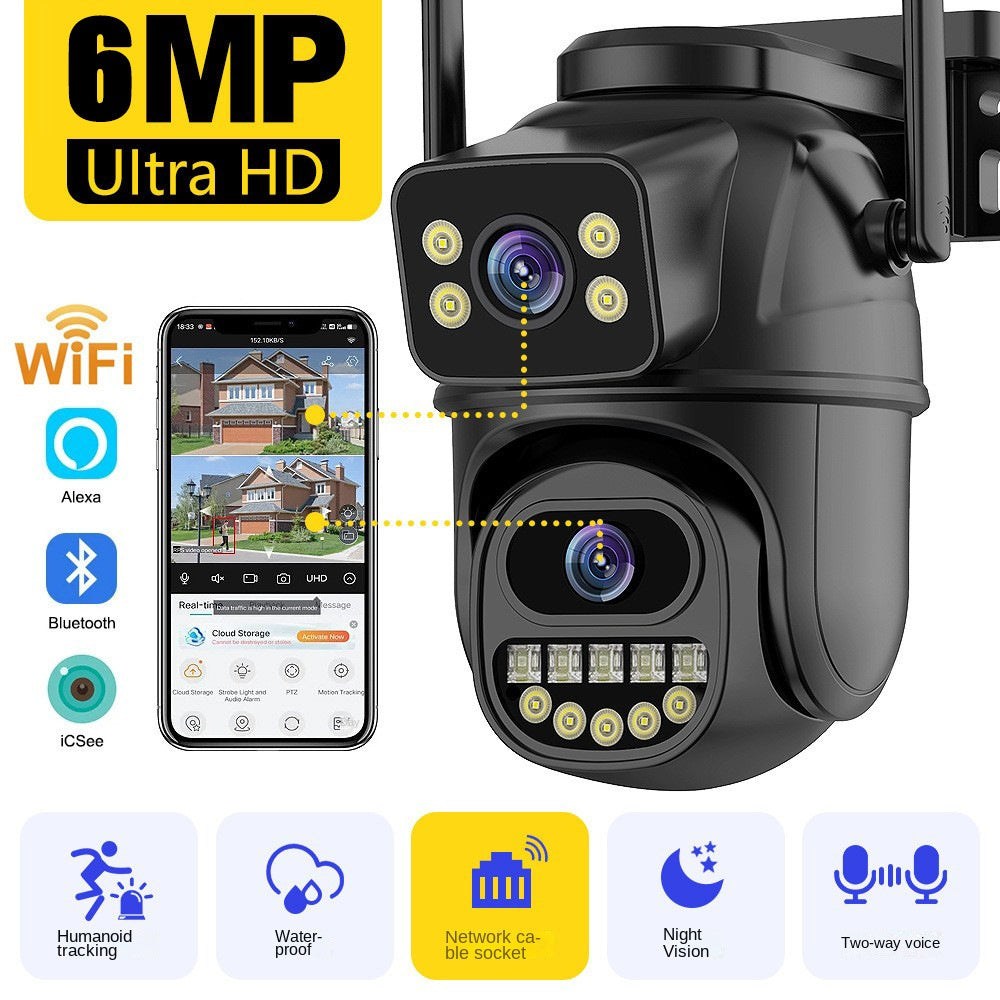 Dual screen wireless 360 degree mobile remote 
