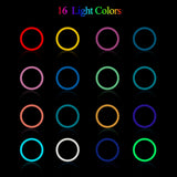 10 Inch Rgb Video Light 16Colors Rgb Ring Lamp