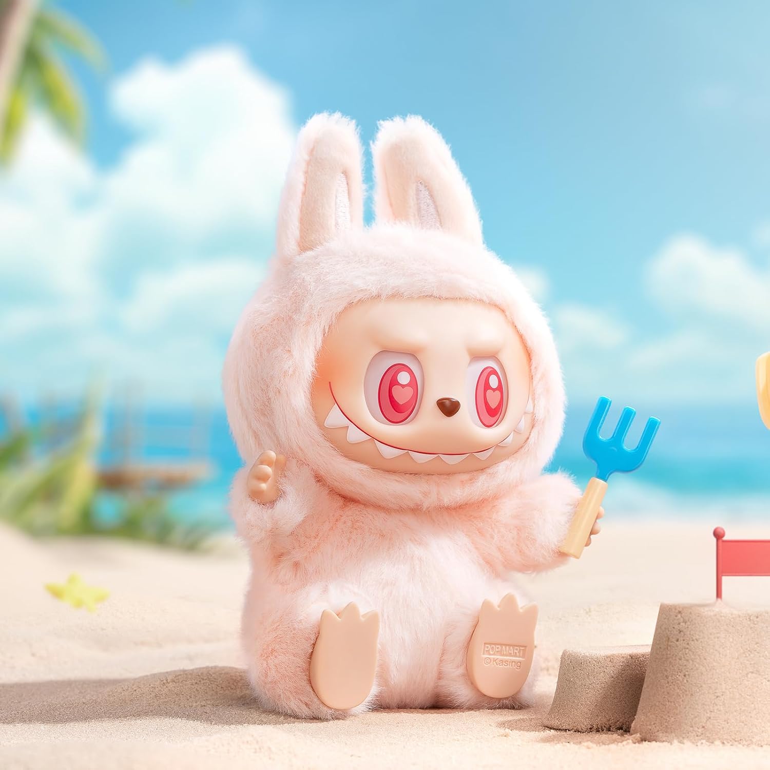 POP MART The Monsters - Have a Seat Vinyl Plush Blind Box, Random Design Action Figures , Single Box