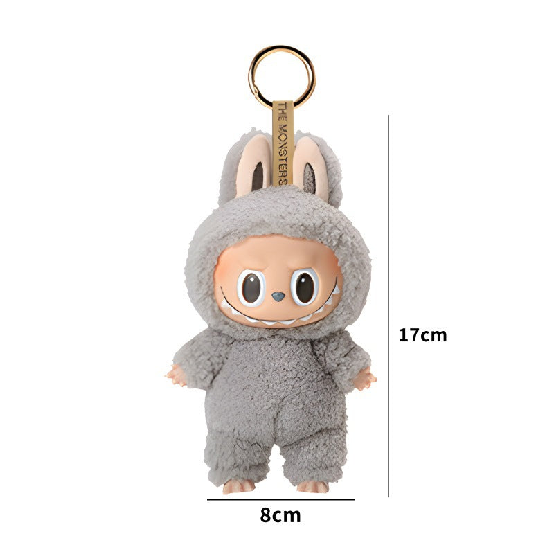 LABUBU Macaron Vinyl Face Series Blind Box Handmade Plush Toy Keychain Pendant