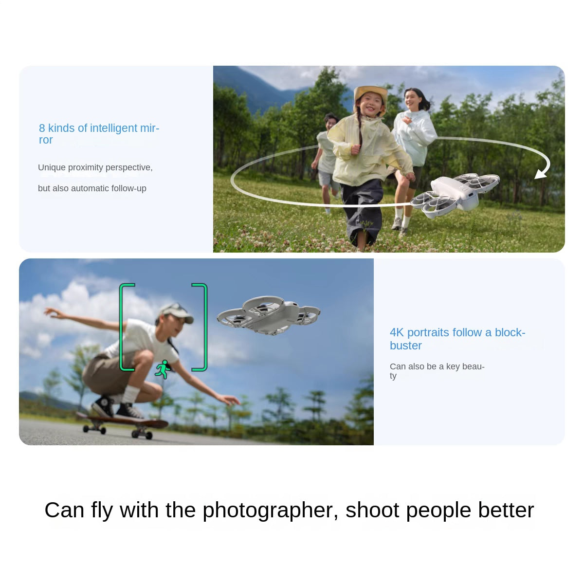 DJI Neo 4K Handheld Vlog aerial photography drone novice