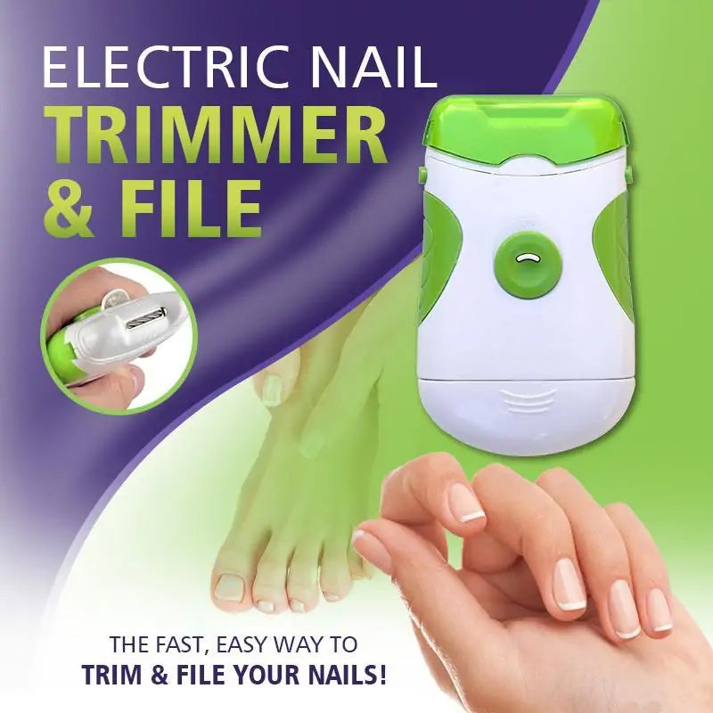 Power Electric Nail Clipper and File To Trim Nails Easily And Efficiently - Elvallo