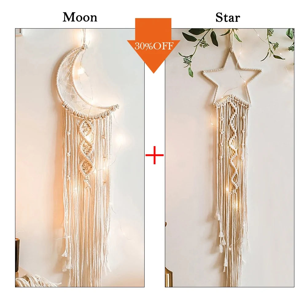 Dream Catcher Moon Star Home Wall Decor Elvallo