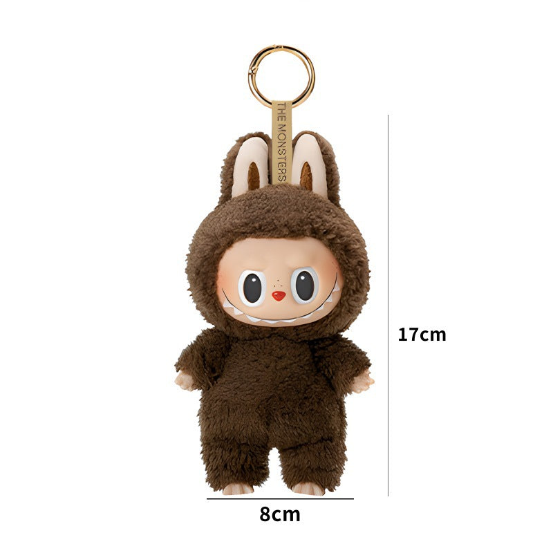 LABUBU Macaron Vinyl Face Series Blind Box Handmade Plush Toy Keychain Pendant