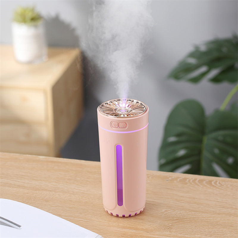 Wireless Air Humidifier Colorful Lights Mute Ultrasonic USB