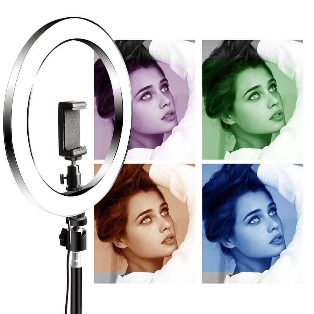 10 Inch Rgb Video Light 16Colors Rgb Ring Lamp