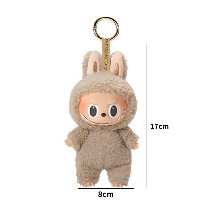 LABUBU Macaron Vinyl Face Series Blind Box Handmade Plush Toy Keychain Pendant