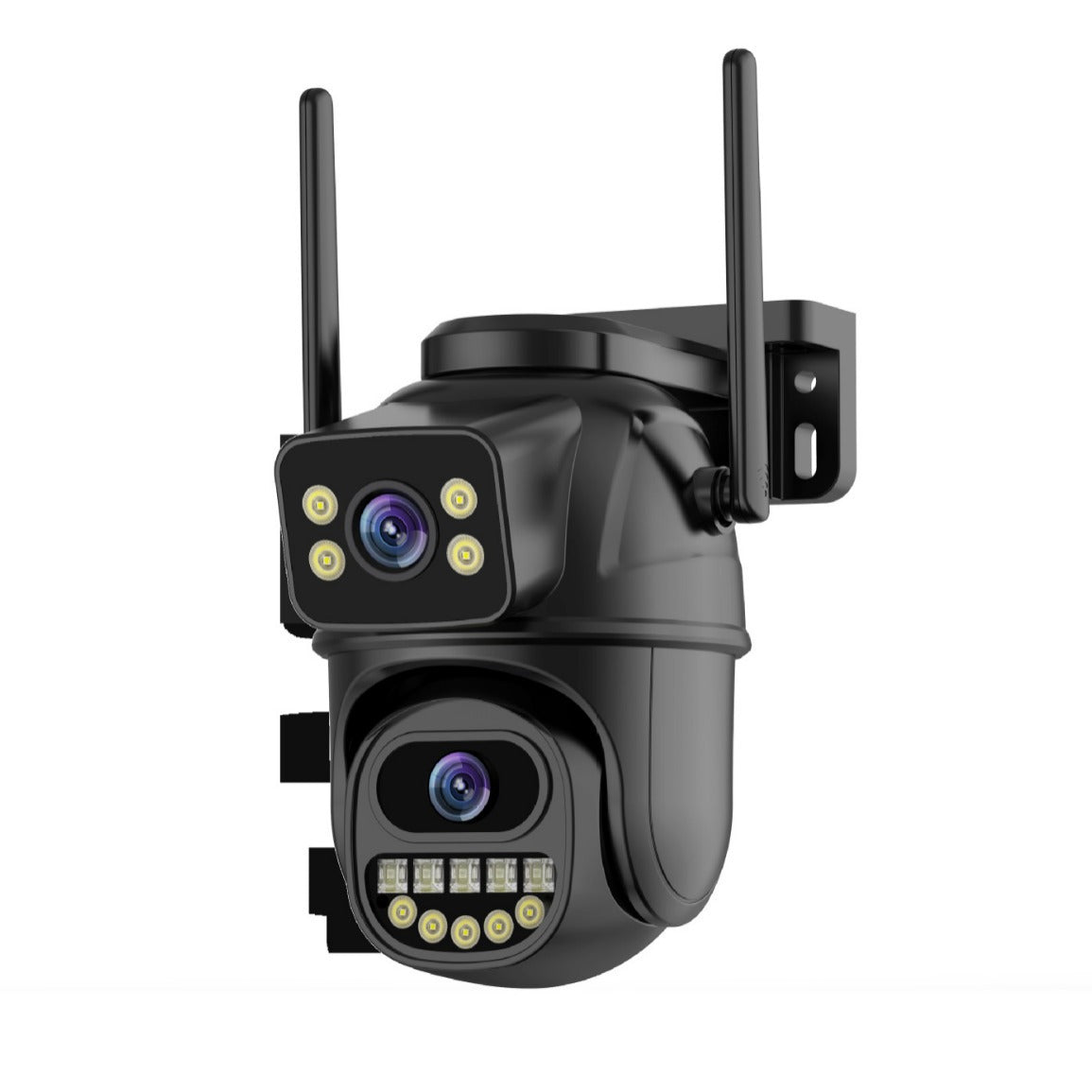 Dual screen wireless 360 degree mobile remote 