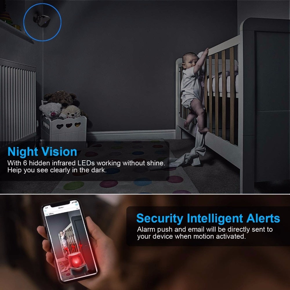HD 1080P wifi mini camera Infrared Night Version