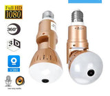 200W Camera Bulb Lamp light Wireless 2MP HD 360 Degrees
