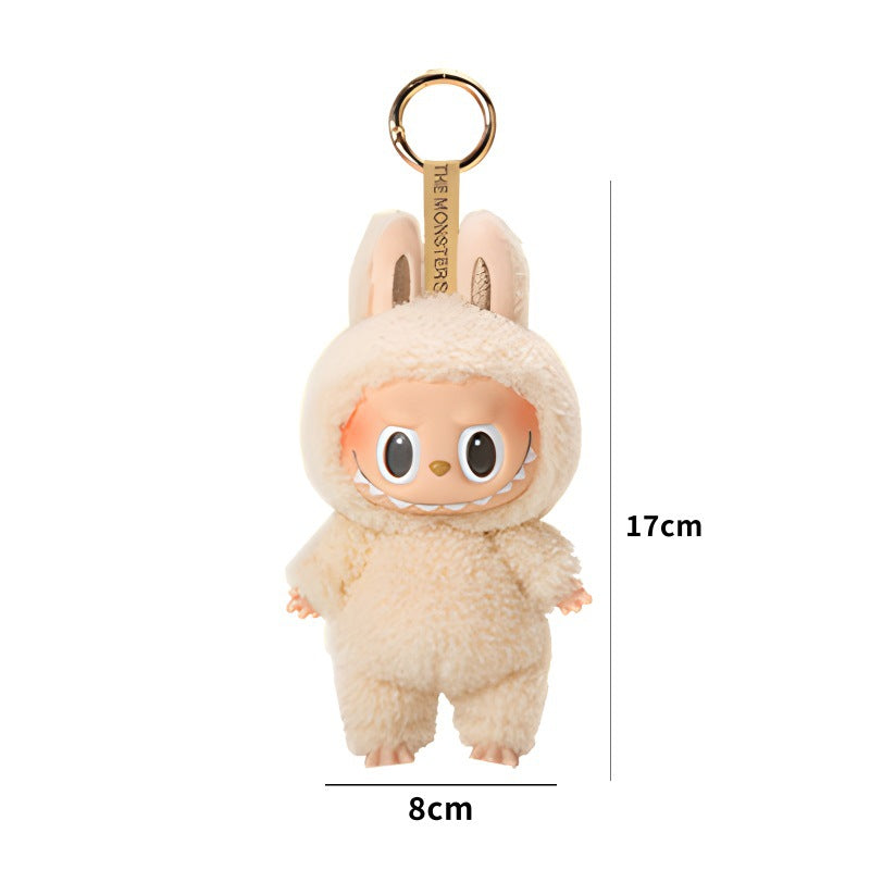 LABUBU Macaron Vinyl Face Series Blind Box Handmade Plush Toy Keychain Pendant