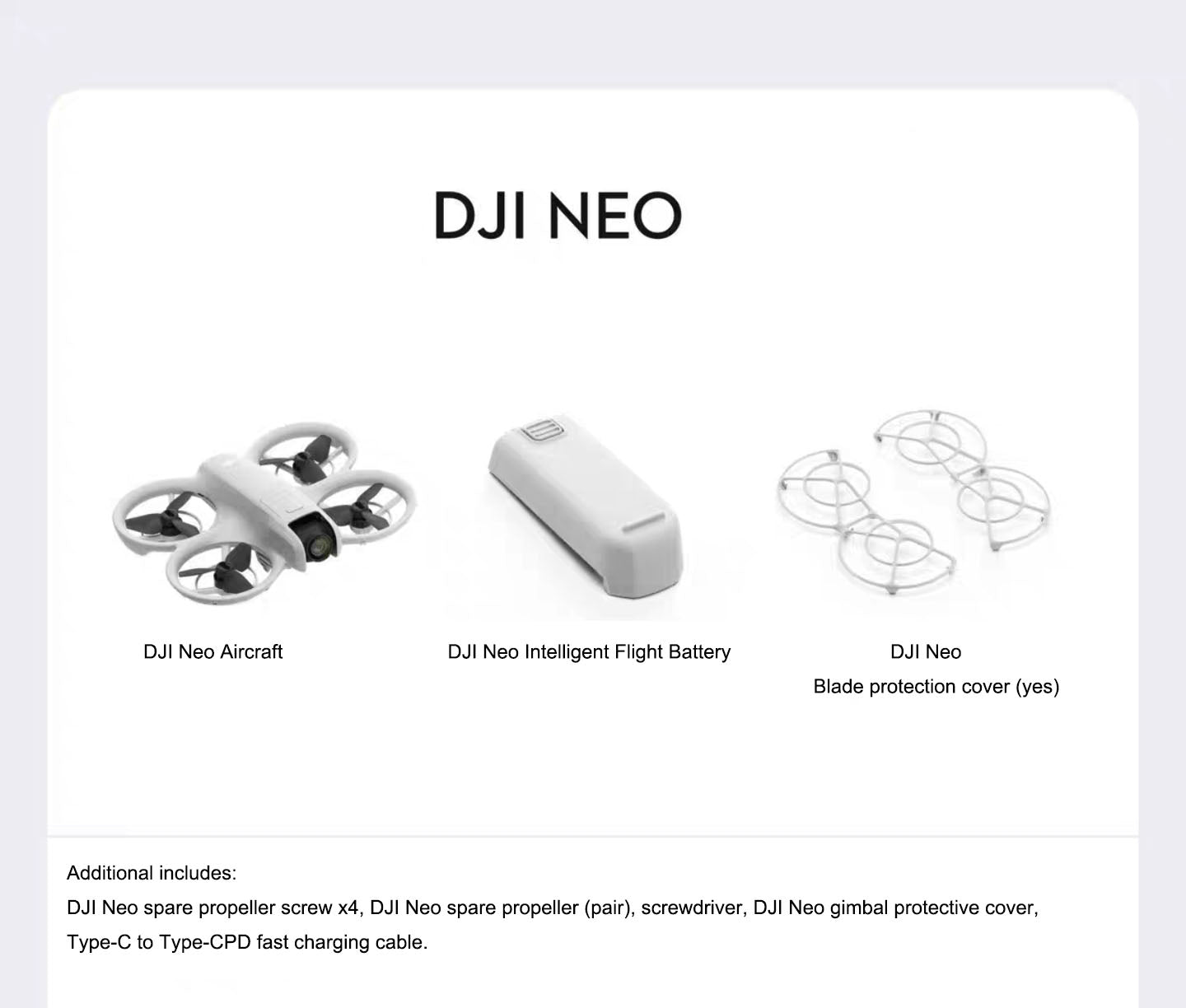 DJI Neo 4K Handheld Vlog aerial photography drone novice