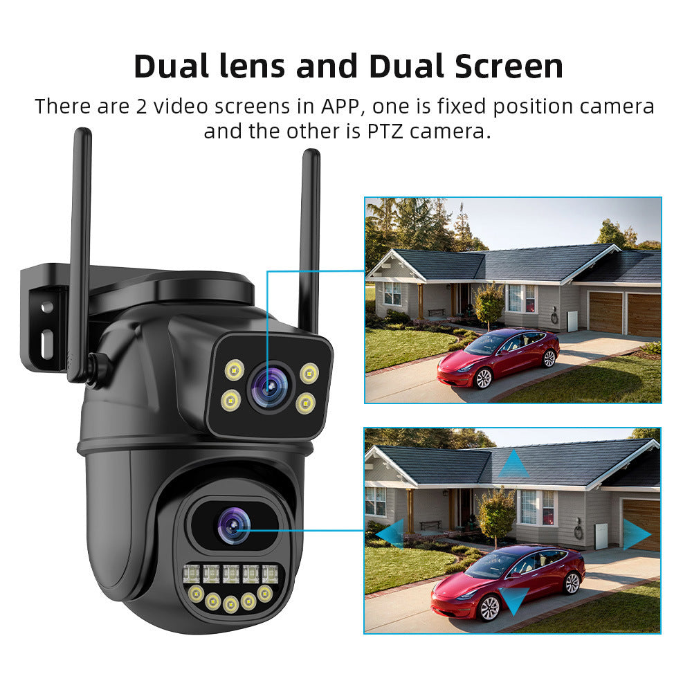 Dual screen wireless 360 degree mobile remote 