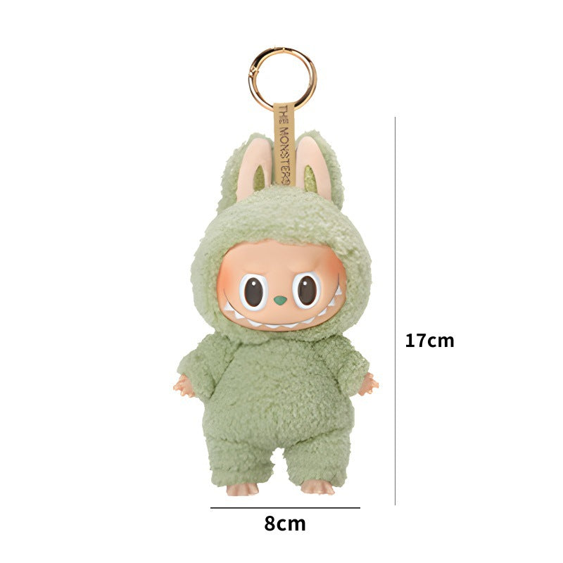 LABUBU Macaron Vinyl Face Series Blind Box Handmade Plush Toy Keychain Pendant