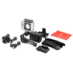 4K Action Sport Waterproof Camera 20 MP Recorder HD 1080P Camcorder Video 170° Elvallo