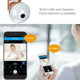 200W Camera Bulb Lamp light Wireless 2MP HD 360 Degrees