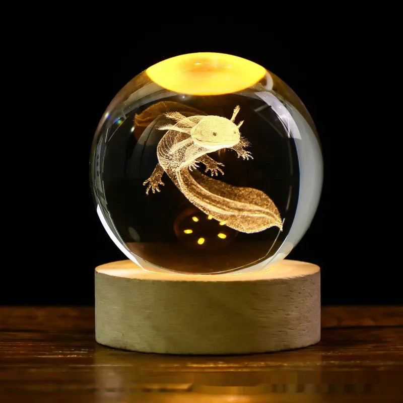 Crystal Ball Night Lamp Projection Elvallo