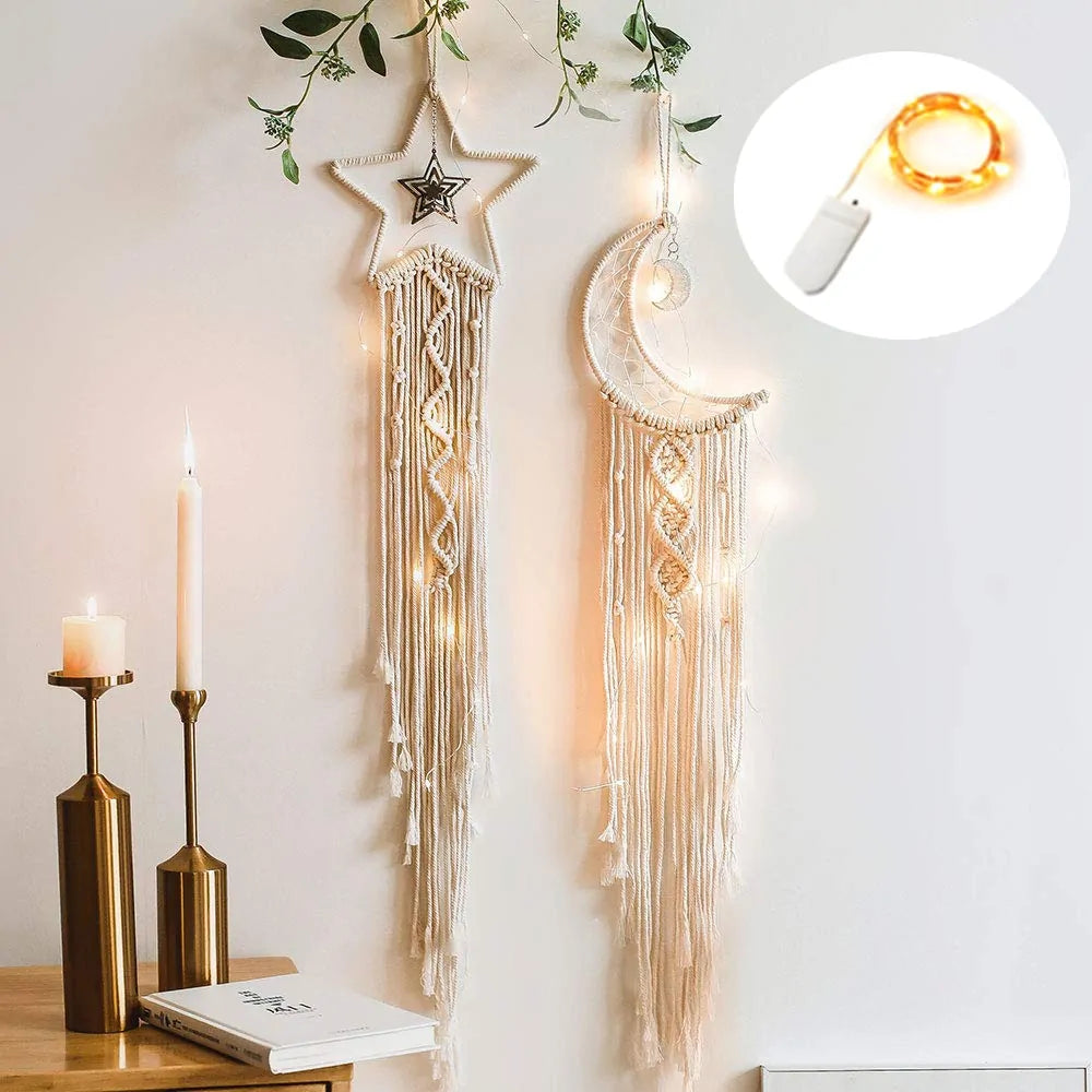 Dream Catcher Moon Star Home Wall Decor Elvallo