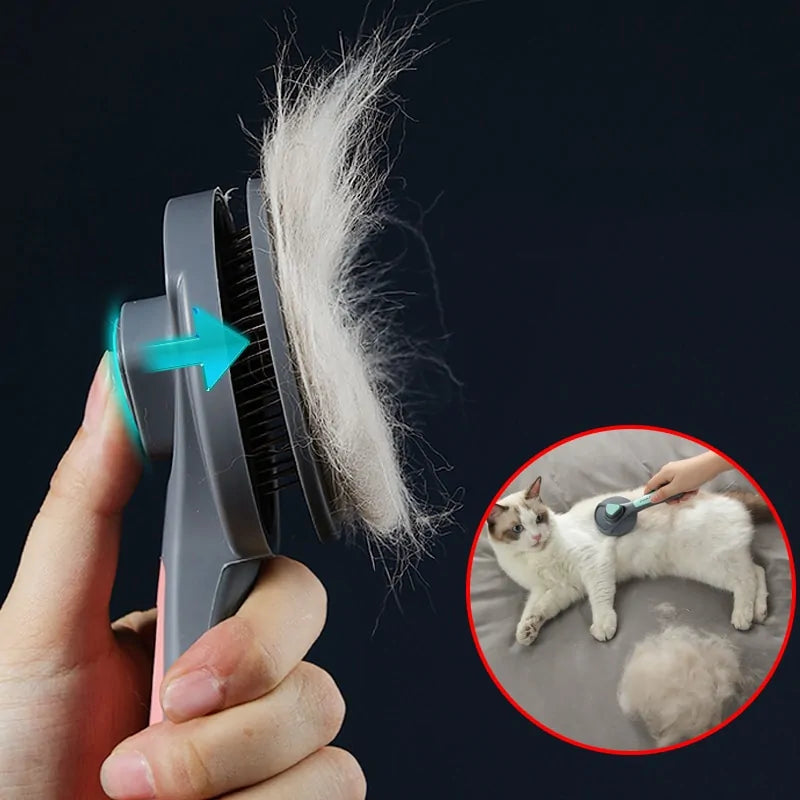 Pet Grooming Brush For Cats Dogs Elvallo