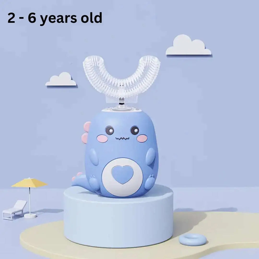 Kids Electric Toothbrush 360 Degree Silicone Sonic Brush