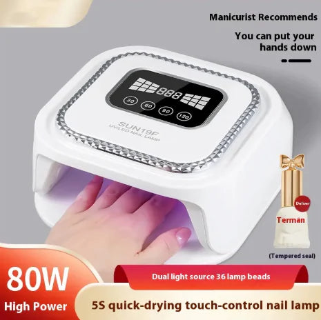 Nail Art Phototherapy Lamp Blue Light Elvallo