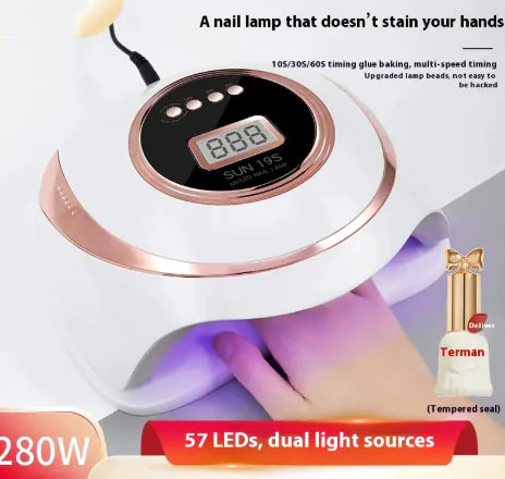 Nail Art Phototherapy Lamp Blue Light Elvallo