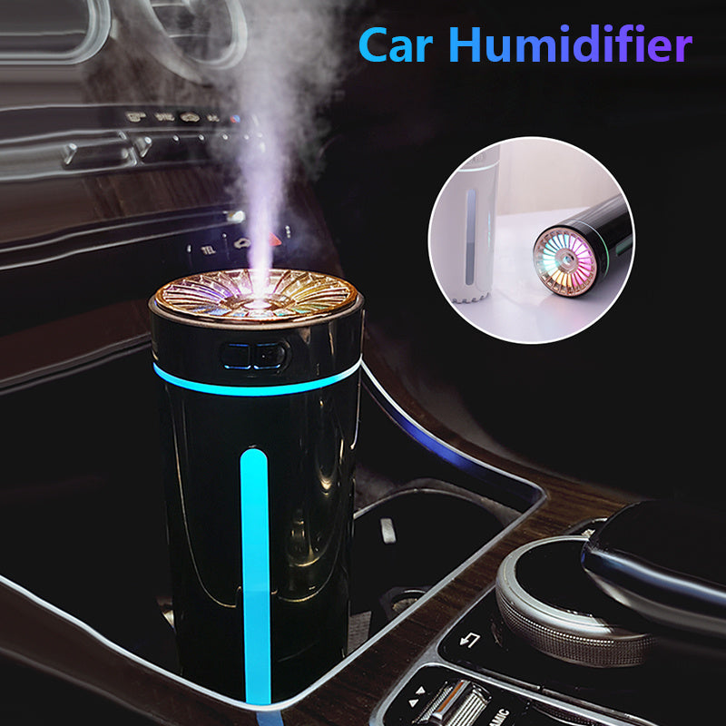 Wireless Air Humidifier Colorful Lights Mute Ultrasonic USB