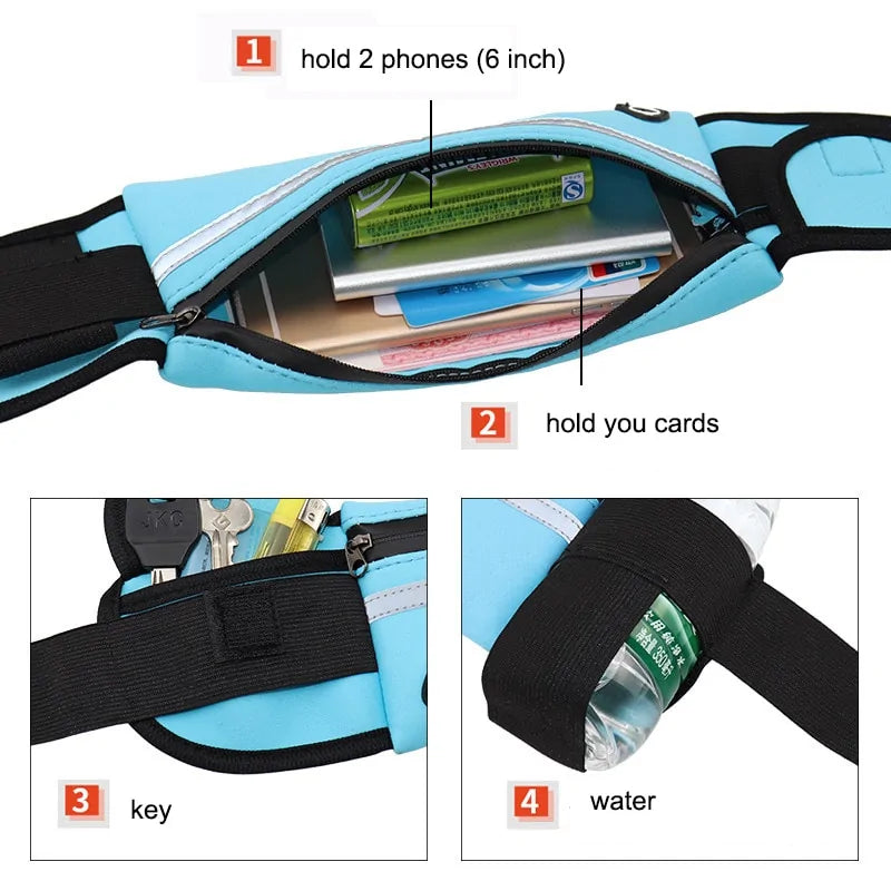 Fanny Pack Portable Waterproof Waist Bag Elvallo