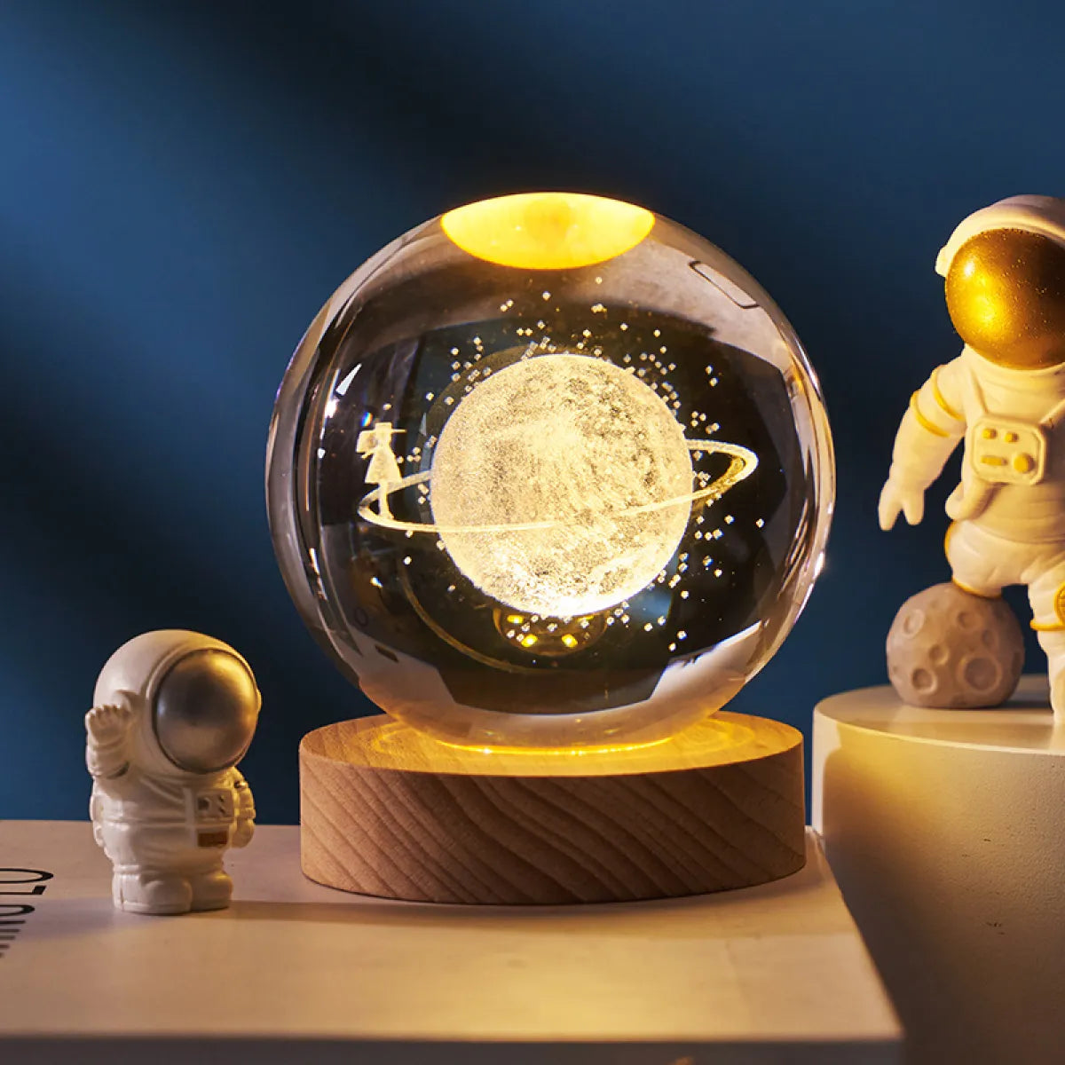 Crystal Ball Night Lamp Projection Elvallo