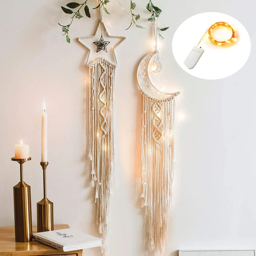 Dream Catcher Moon Star Home Wall Decor Elvallo